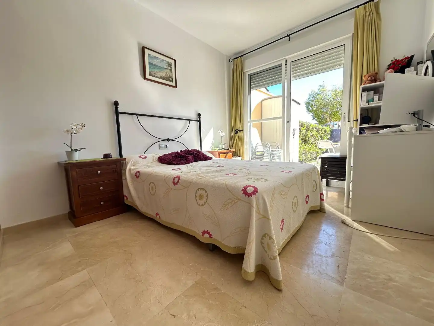 Schlafzimmer von Maisonette zum Verkauf in Vera mit Klimaanlage, Privatgarten und Terrasse