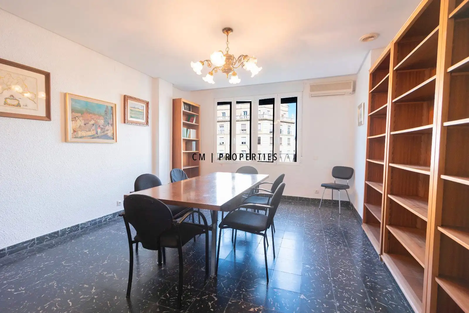Dining room of Office for rent in Valencia  with Air Conditioner, Heating and Furnished