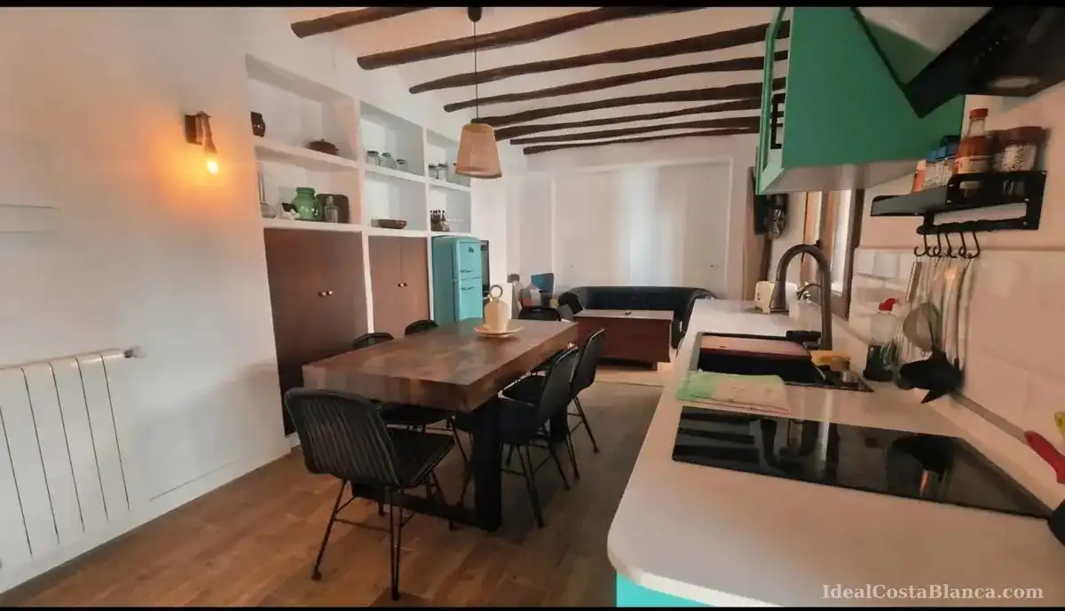 Cocina de Casa adosada en venta en Confrides, Alicante