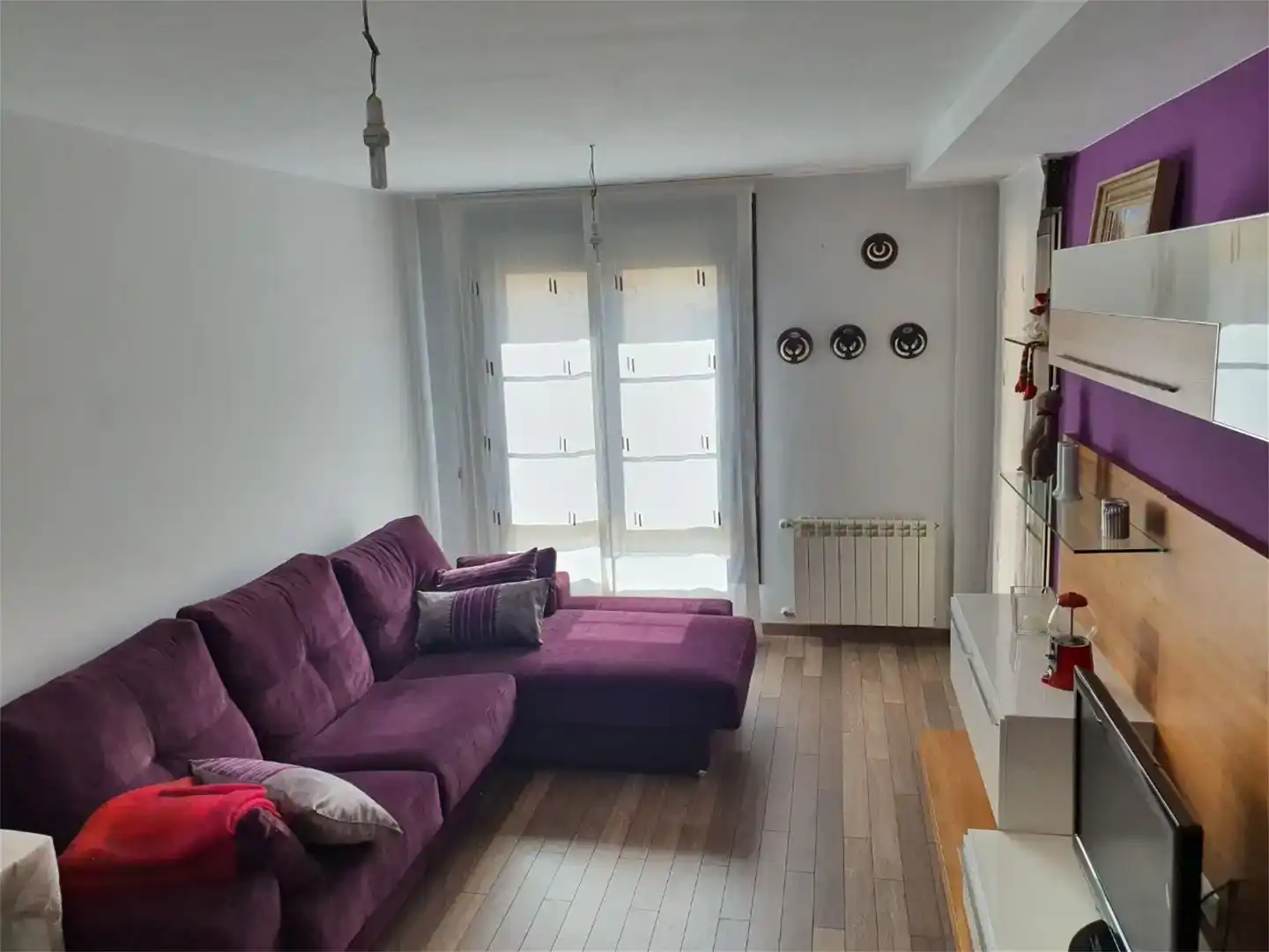 Sala d'estar de Pis en venda en Abejar amb Parquet i Balcó