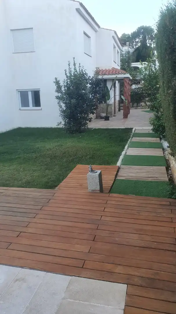 Terraza de Casa o chalet en venta en Manises con Aire acondicionado, Jardín privado y Terraza