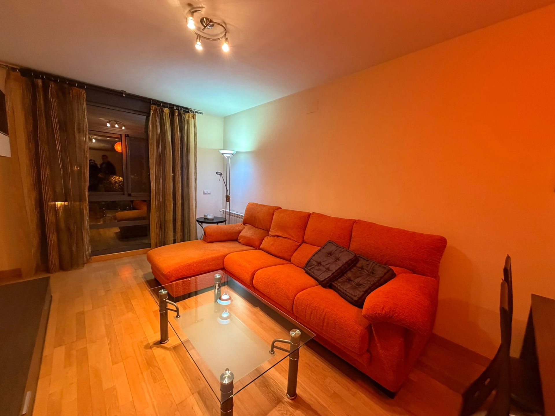 Living room of Apartment to rent in Ciudad Real Capital  with Furnished, Oven and Washing machine