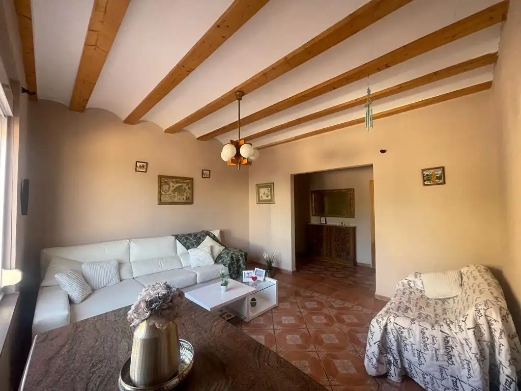 Sala d'estar de Casa o xalet en venda en Cullera amb Aire condicionat, Jardí privat i Terrassa