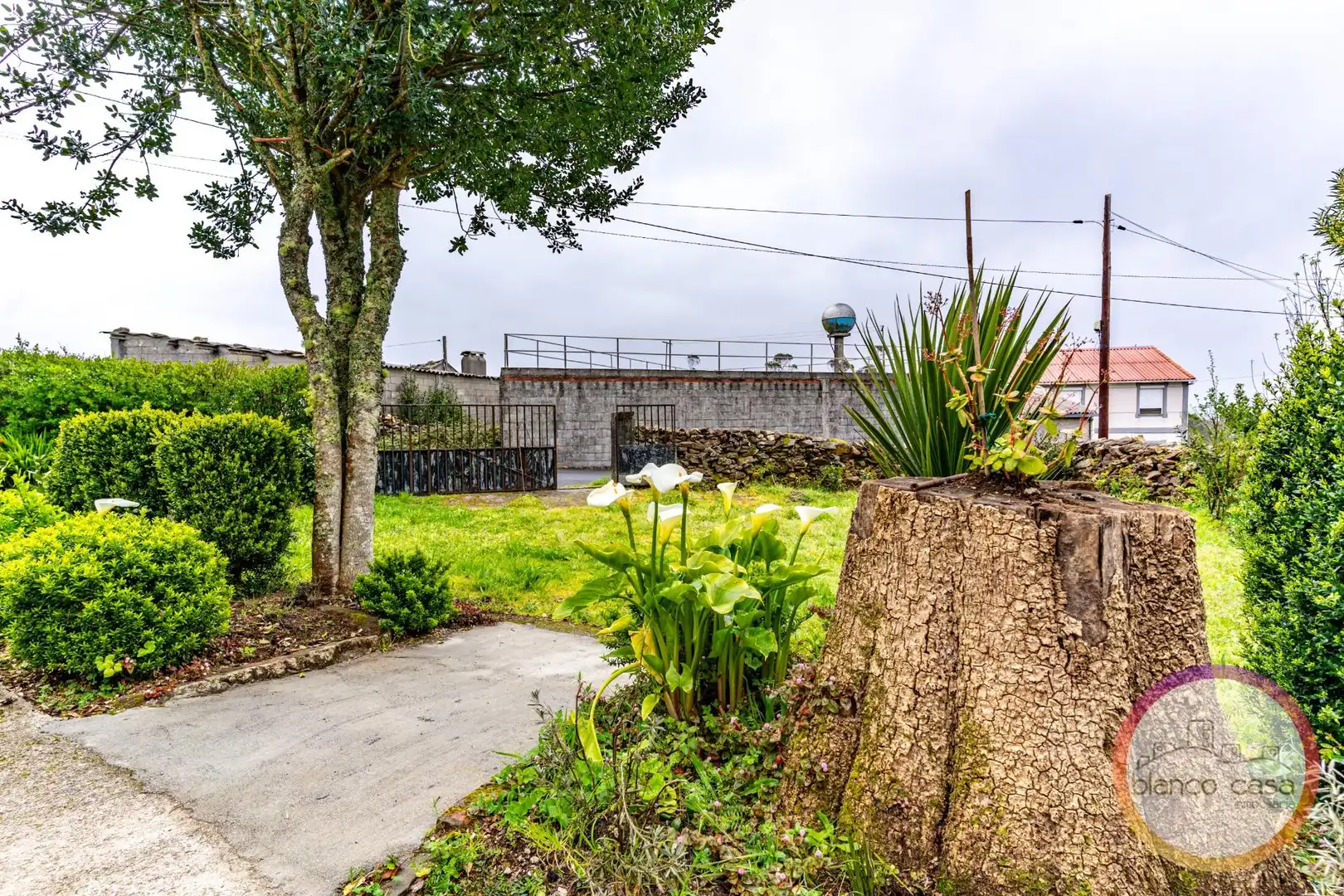 Jardín de Casa o chalet en venta en Santa Comba con Trastero