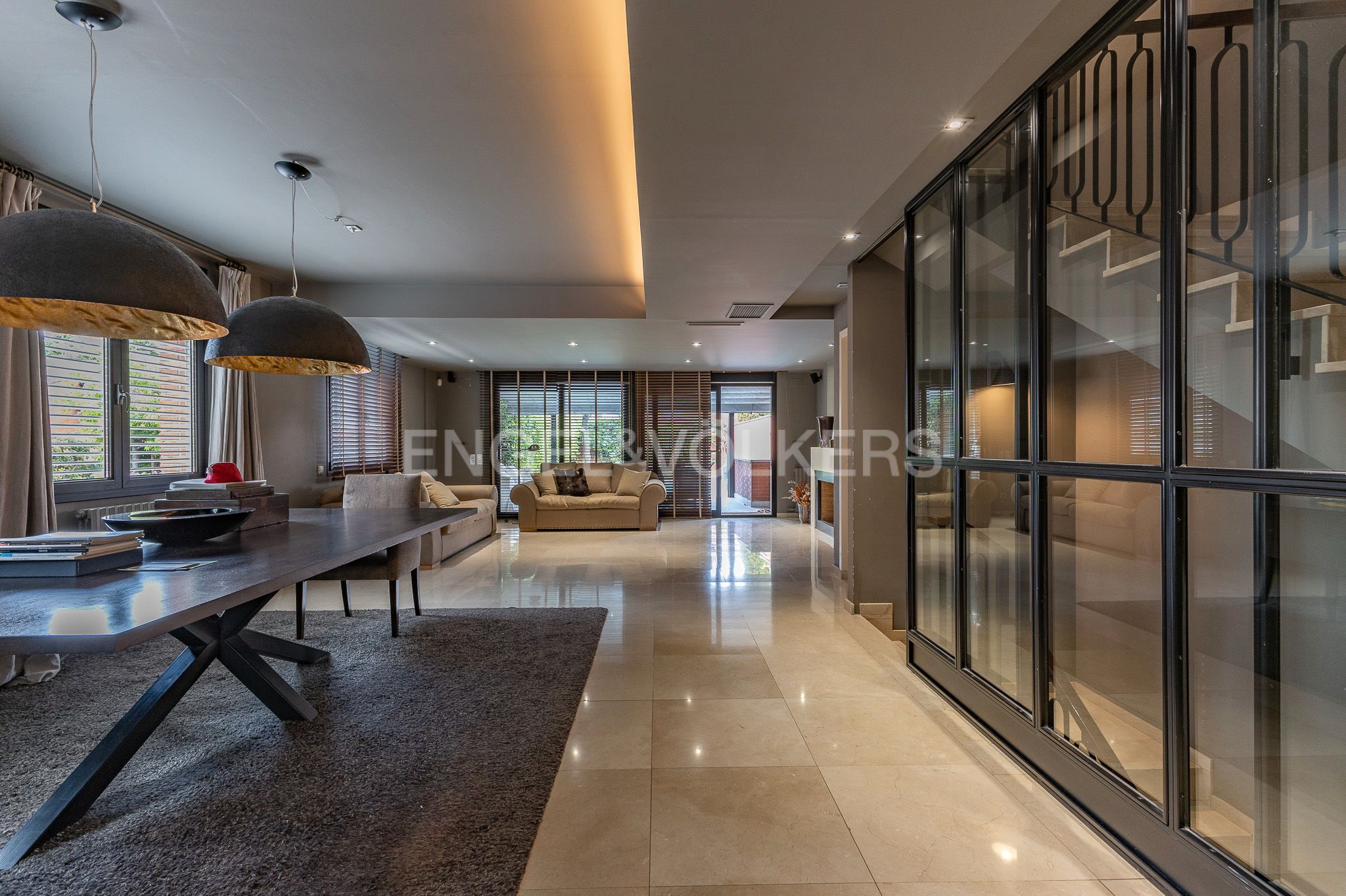 Living room of House or chalet for sale in Sant Quirze del Vallès  with Air Conditioner, Heating and Private garden
