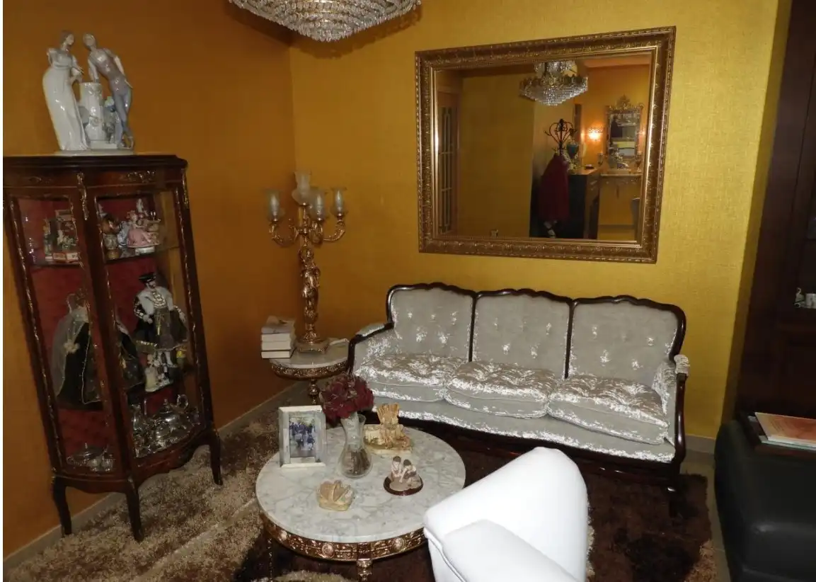 Wohnzimmer von Maisonette zum Verkauf in Tobarra mit Klimaanlage, Heizung und Terrasse