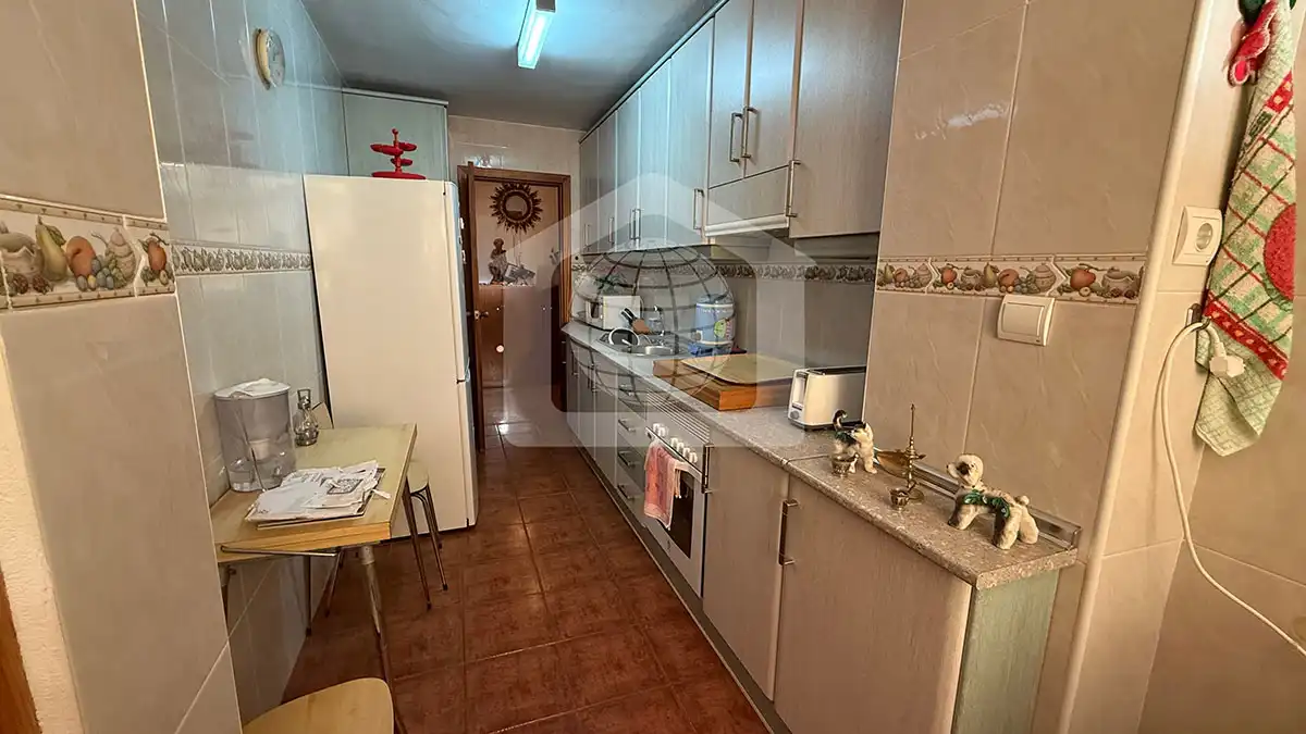 Kitchen of Flat for sale in Málaga  with Terrace and Furnished