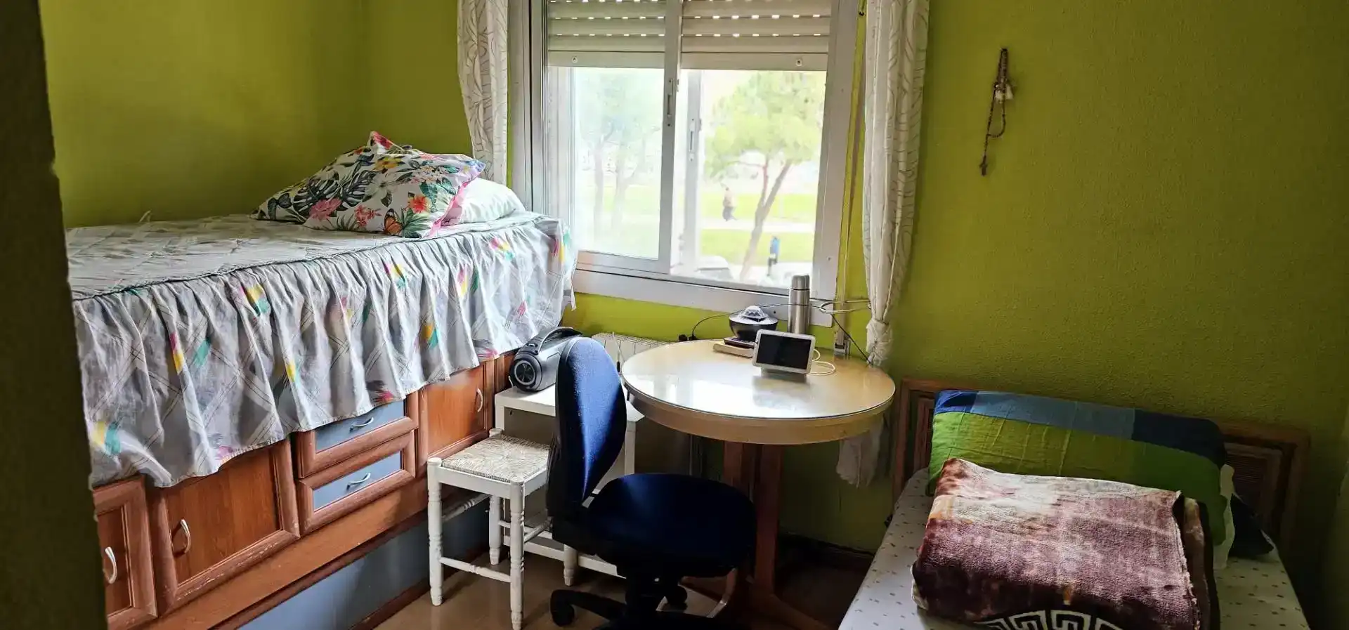 Schlafzimmer von Wohnungen zur Miete in  Madrid Capital