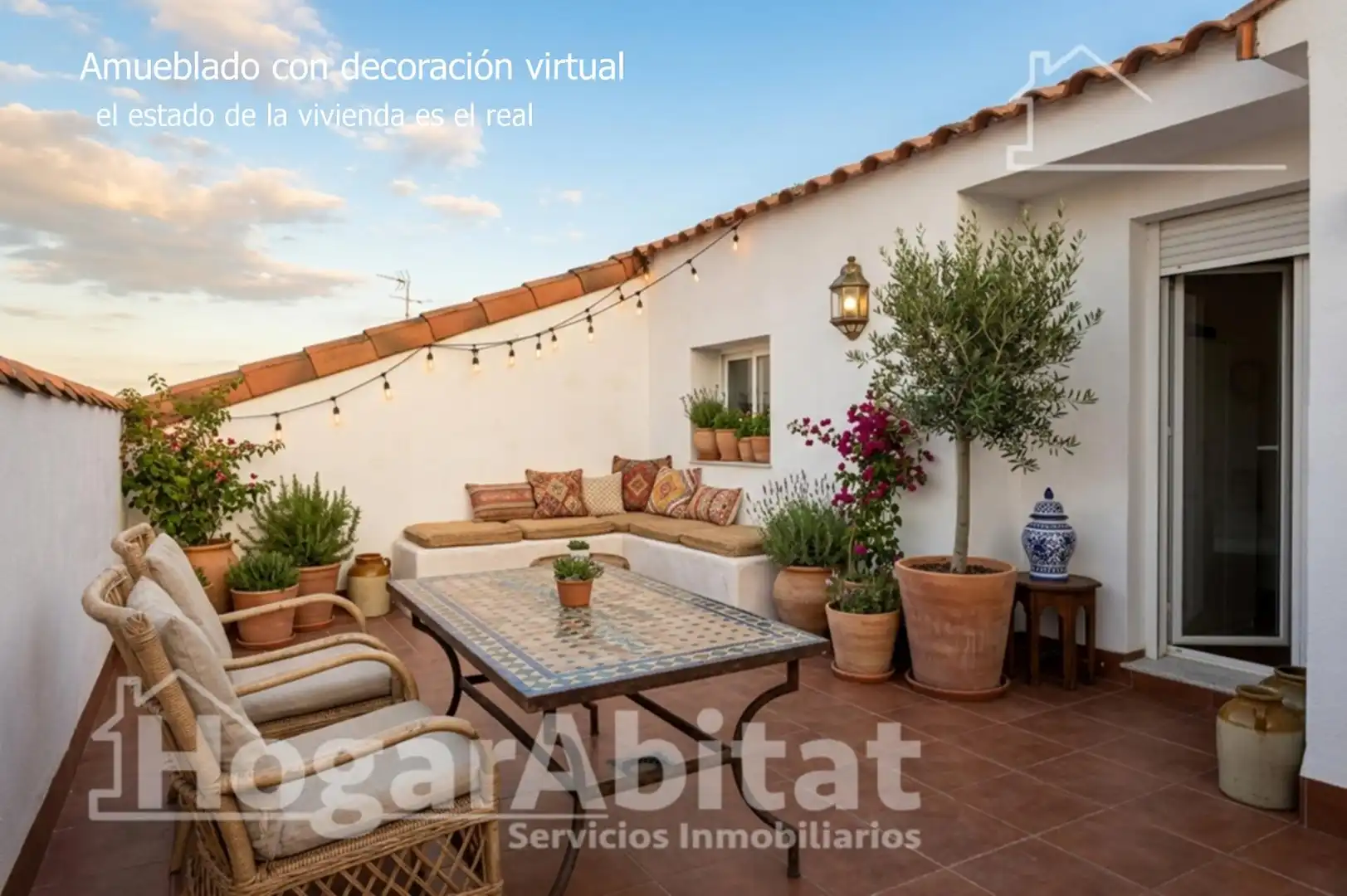 Terrasse von Dachboden zum Verkauf in Alcàsser, Valencia