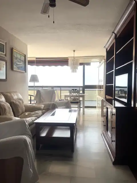 Sala de estar de Piso en venta en Benidorm con Terraza y Amueblado