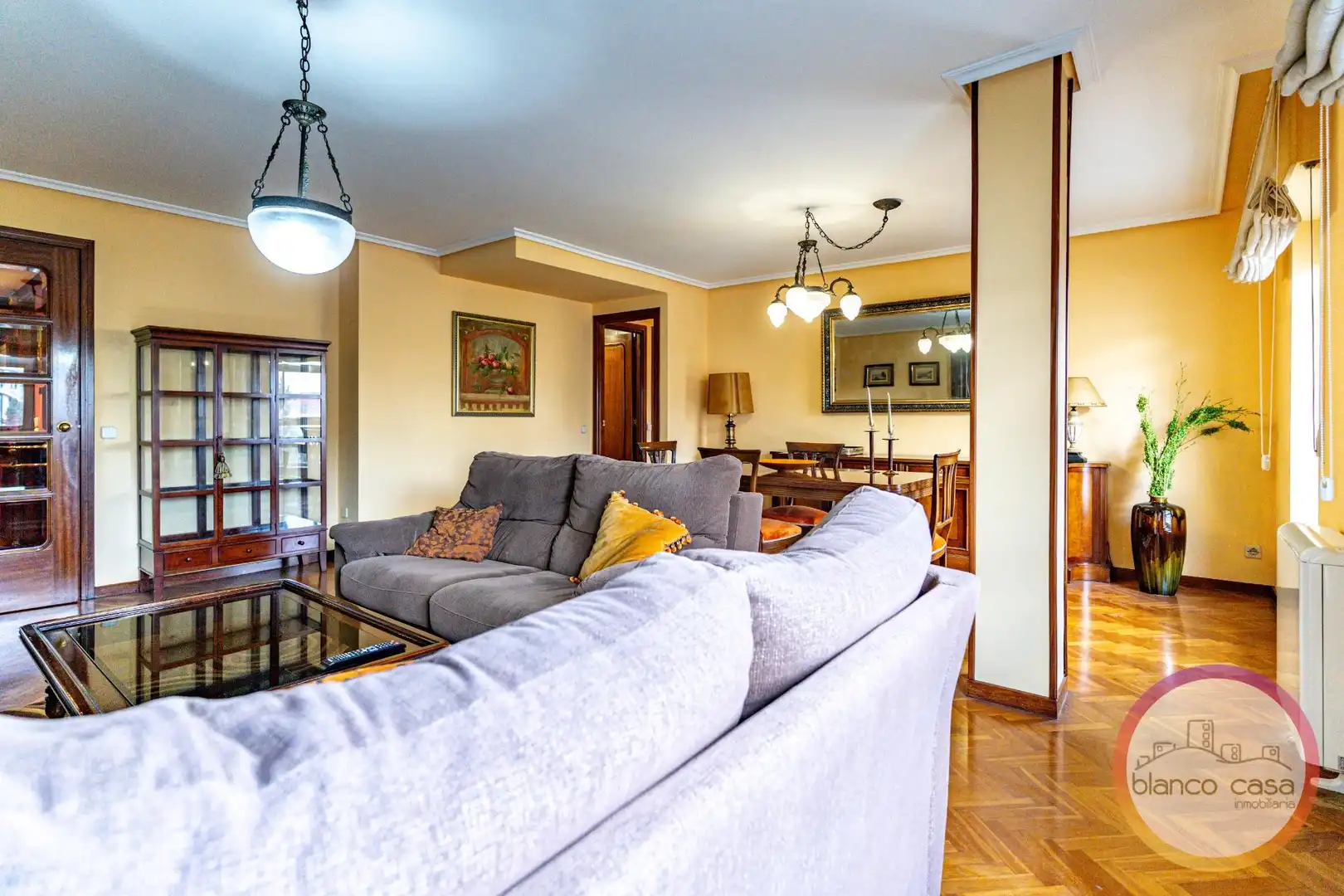 Living room of Flat for sale in Carballo  with Heating and Alarm