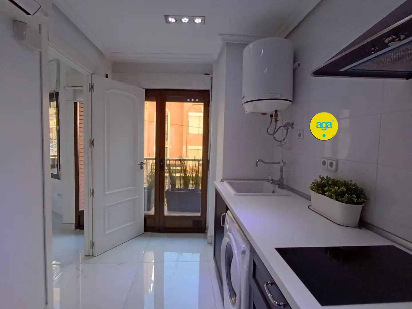 Kitchen of Flat for rent in Jaén  with Air Conditioner, Heating and Furnished