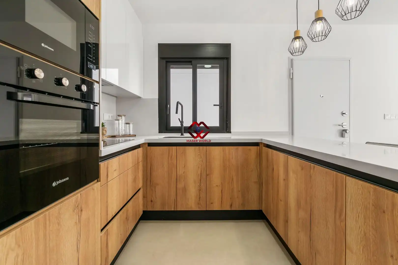 Küche von Einfamilien-Reihenhaus zum Verkauf in San Pedro del Pinatar mit Privatgarten, Terrasse und Schwimmbad