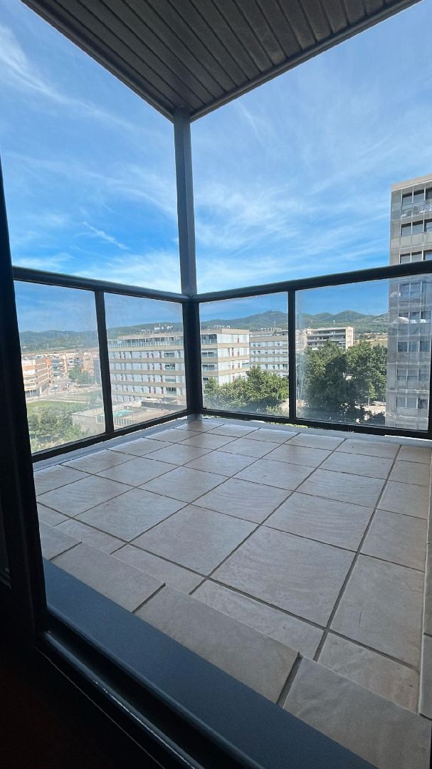 Balcony of Flat to rent in Terrassa  with Air Conditioner, Heating and Parquet flooring