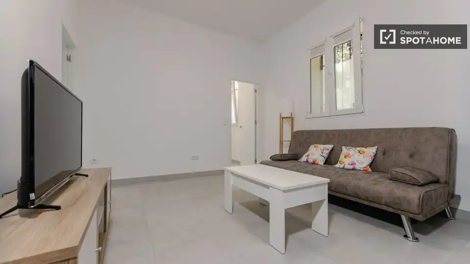Sala de estar de Piso de alquiler en Valencia con Aire acondicionado, Calefacción y Amueblado