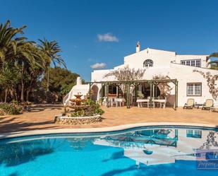 Garden of Country house for sale in Es Castell  with Air Conditioner, Terrace and Swimming Pool