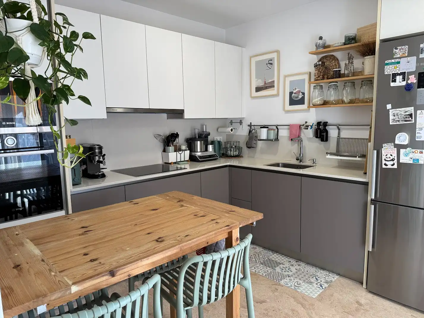 Cocina de Ático en venta en Barcelona con Aire acondicionado, Calefacción y Terraza