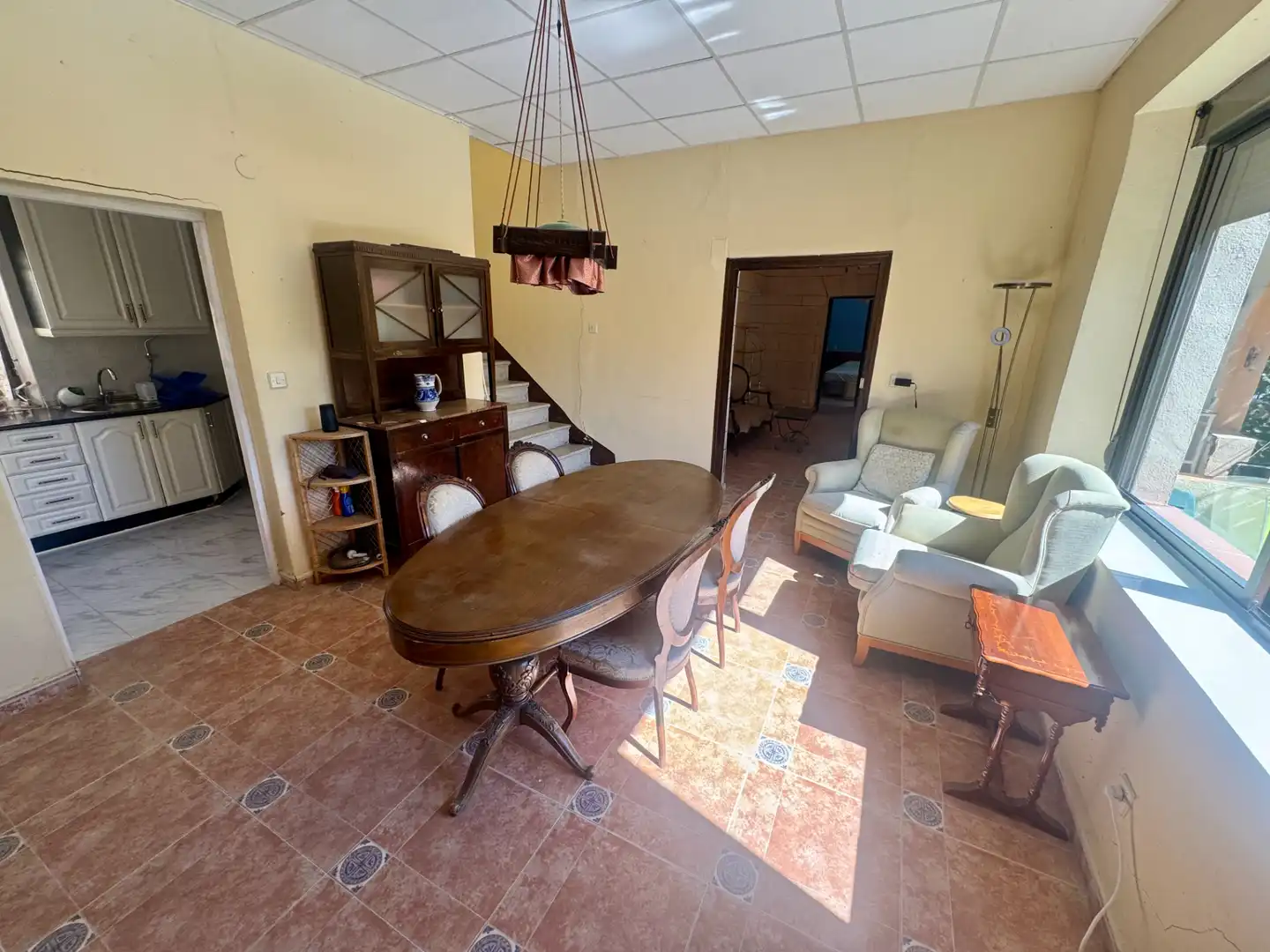 Esszimmer von Haus oder Chalet zum Verkauf in Corrales del Vino mit Möbliert