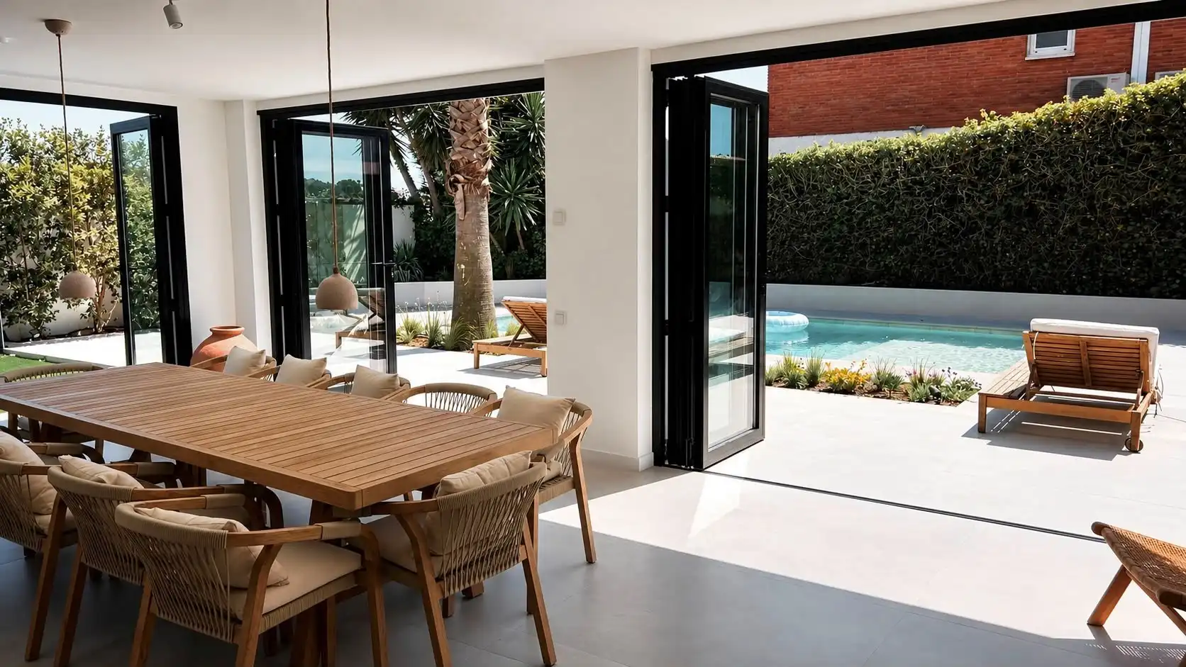 Terrasse von Haus oder Chalet zur Miete in Sant Just Desvern mit Klimaanlage, Heizung und Terrasse