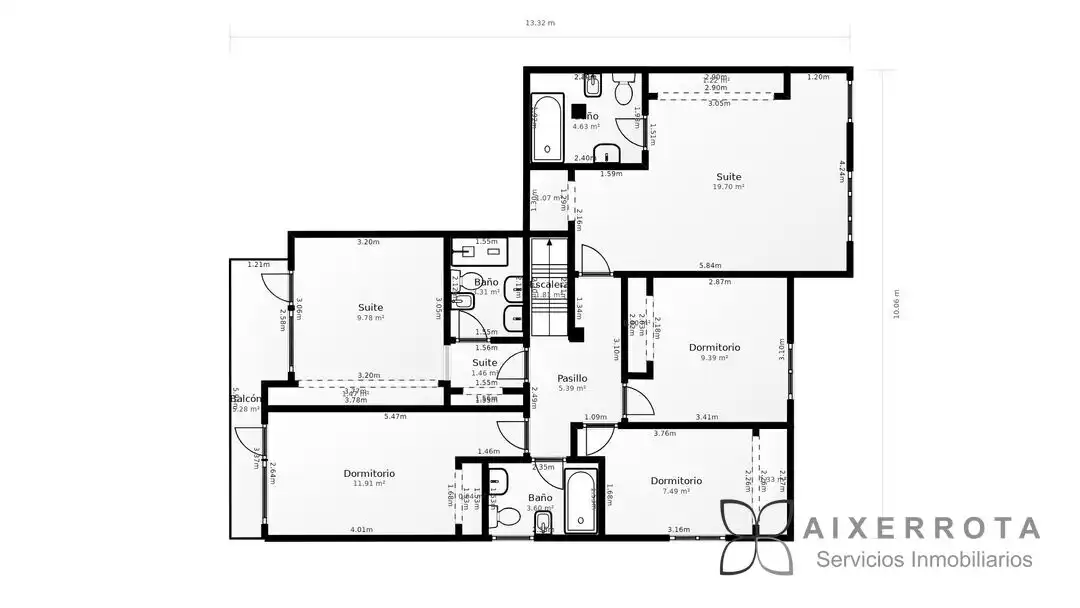 Dúplex en venta en Getxo  con Calefacción, Jardín privado y Terraza