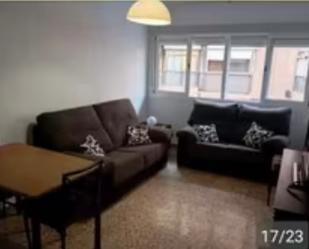 Sala d'estar de Pis de lloguer en  Murcia Capital amb Aire condicionat, Moblat i Forn