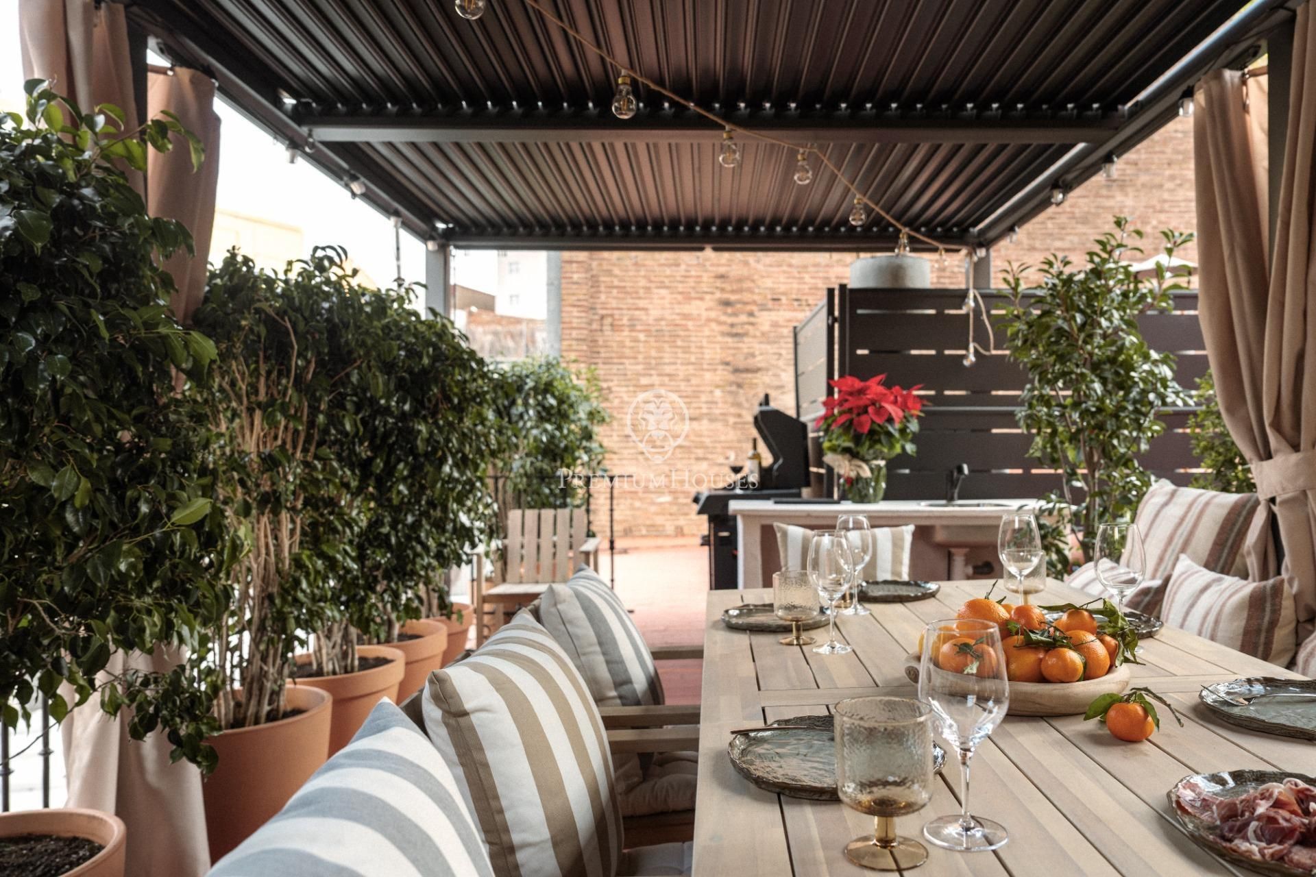 Terraza de Ático en venta en  Barcelona Capital con Aire acondicionado, Calefacción y Terraza