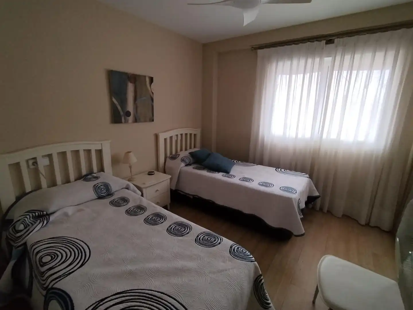 Bedroom of Apartments for sale in Benidorm  with Air Conditioner, Private garden and Storage room