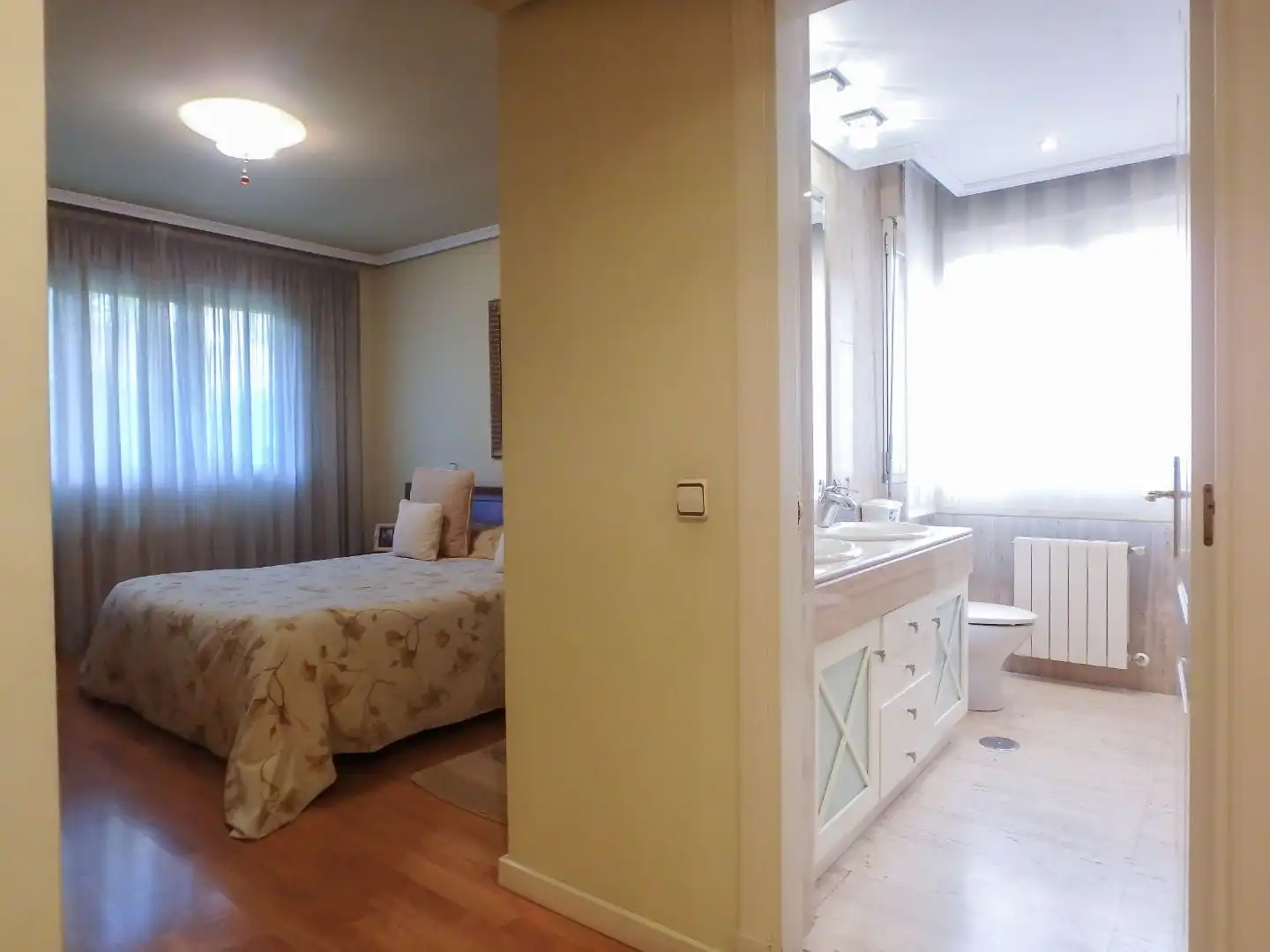 Bedroom of Ground floor for rent in Madrid  with Air Conditioner, Heating and Private garden