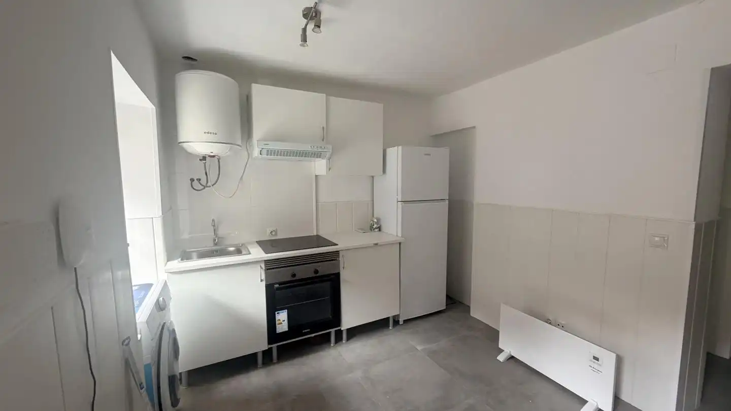 Kitchen of Ground floor for sale in  Madrid Capital