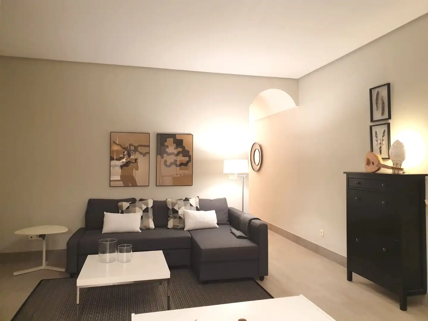 Living room of Apartments for sale in Bilbao   with Heating, Furnished and Washing machine