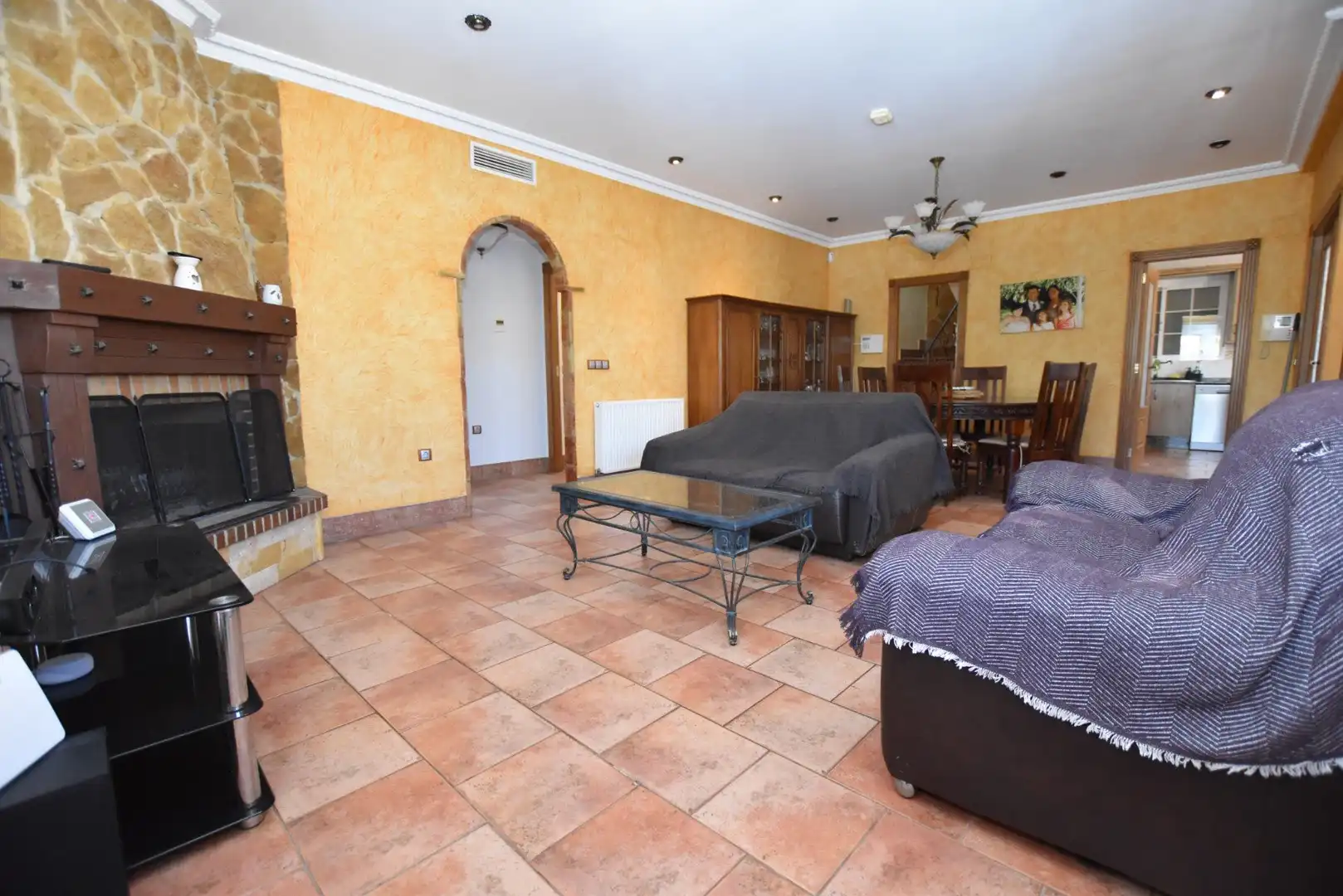 Sala de estar de Casa o chalet en venta en San Fulgencio con Terraza, Trastero y Amueblado