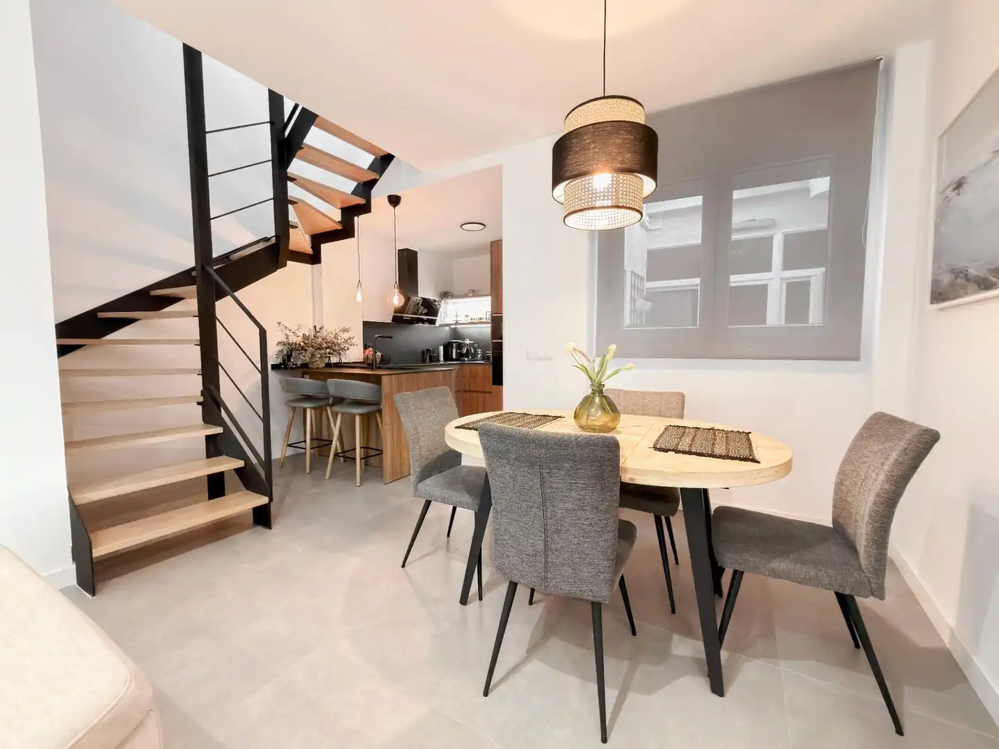 Comedor de Casa o chalet de alquiler en Massamagrell con Aire acondicionado, Terraza y Amueblado