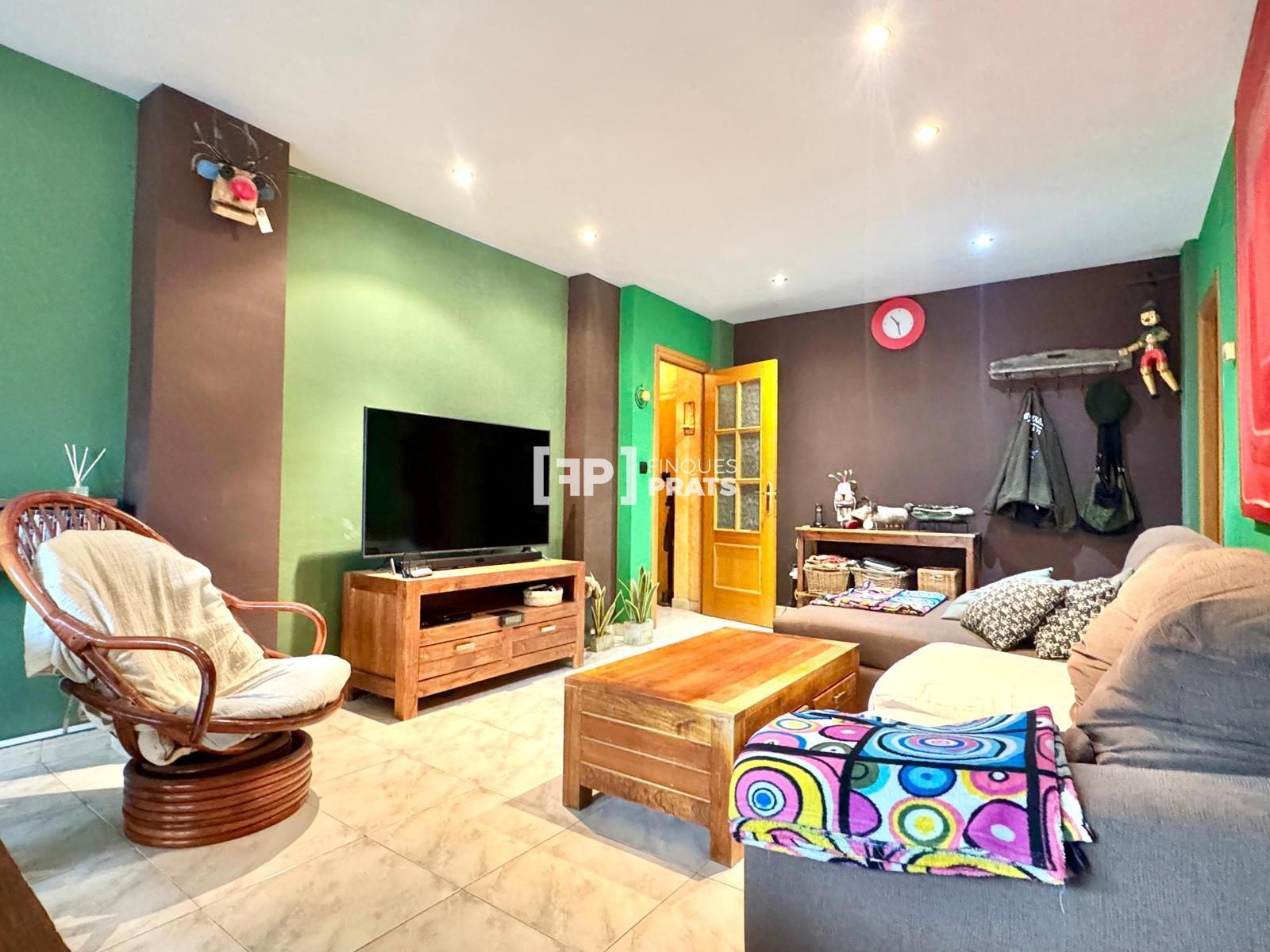 Living room of Flat for sale in  Lleida Capital  with Air Conditioner, Heating and Terrace