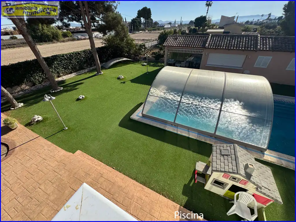 Piscina de Casa o chalet en venta en Santomera con Aire acondicionado, Calefacción y Jardín privado