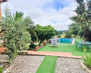 Jardí de Finca rústica en venda en Cabrera d'Anoia amb Calefacció, Terrassa i Piscina