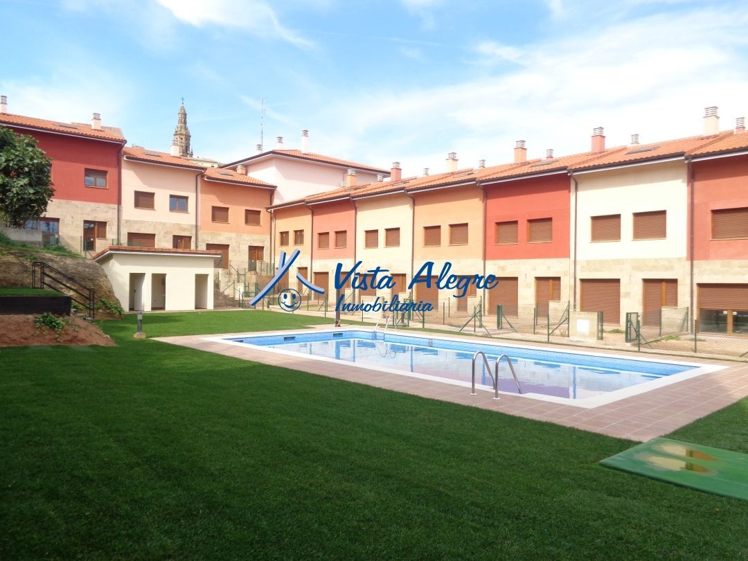 Swimming pool of Single-family semi-detached for sale in Briones  with Heating, Private garden and Parquet flooring