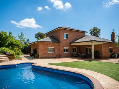 Swimming pool of House or chalet for sale in Lliçà de Vall  with Heating, Private garden and Parquet flooring