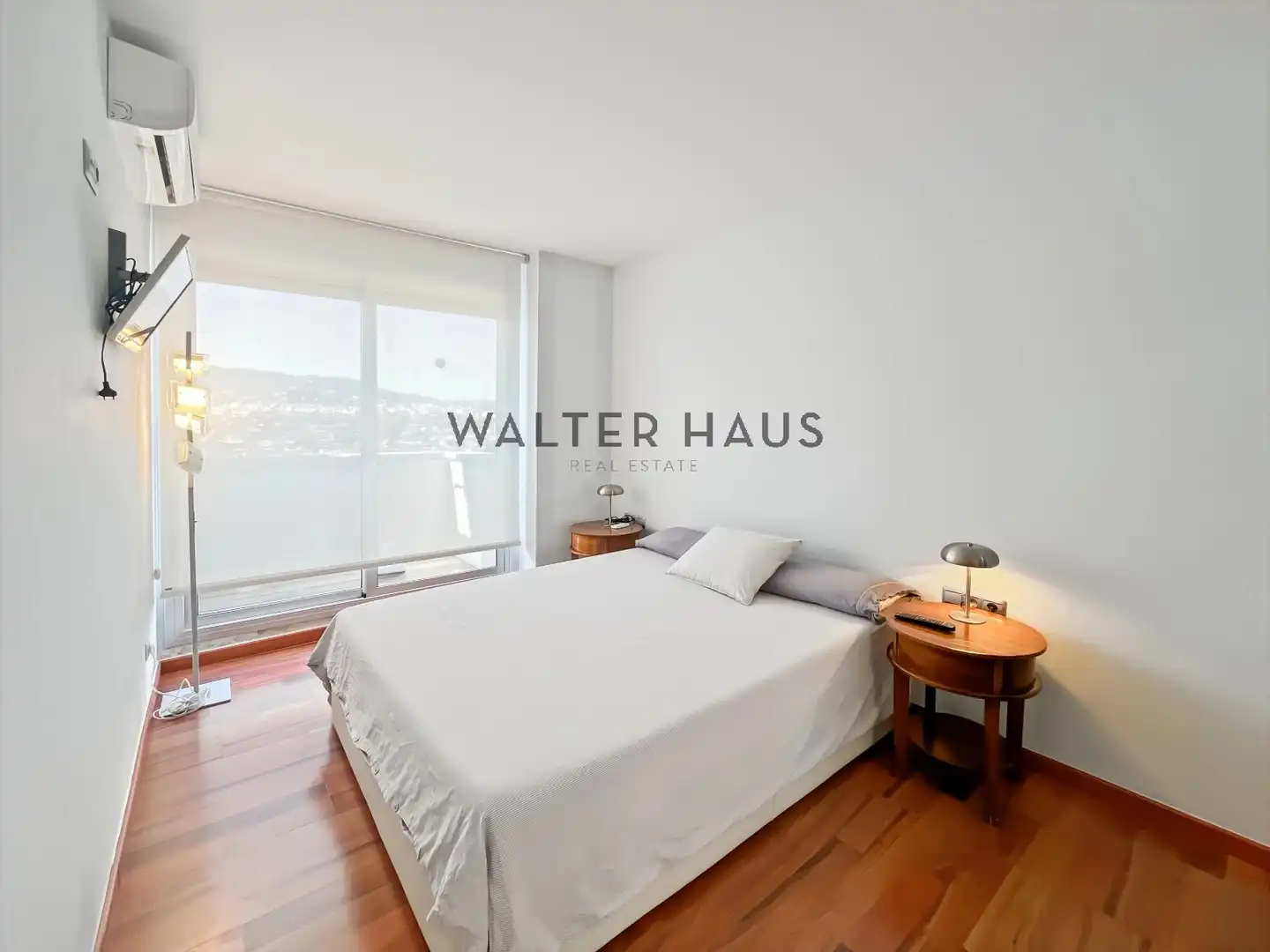 Schlafzimmer von Wohnung zur Miete in Barcelona mit Klimaanlage, Heizung und Möbliert
