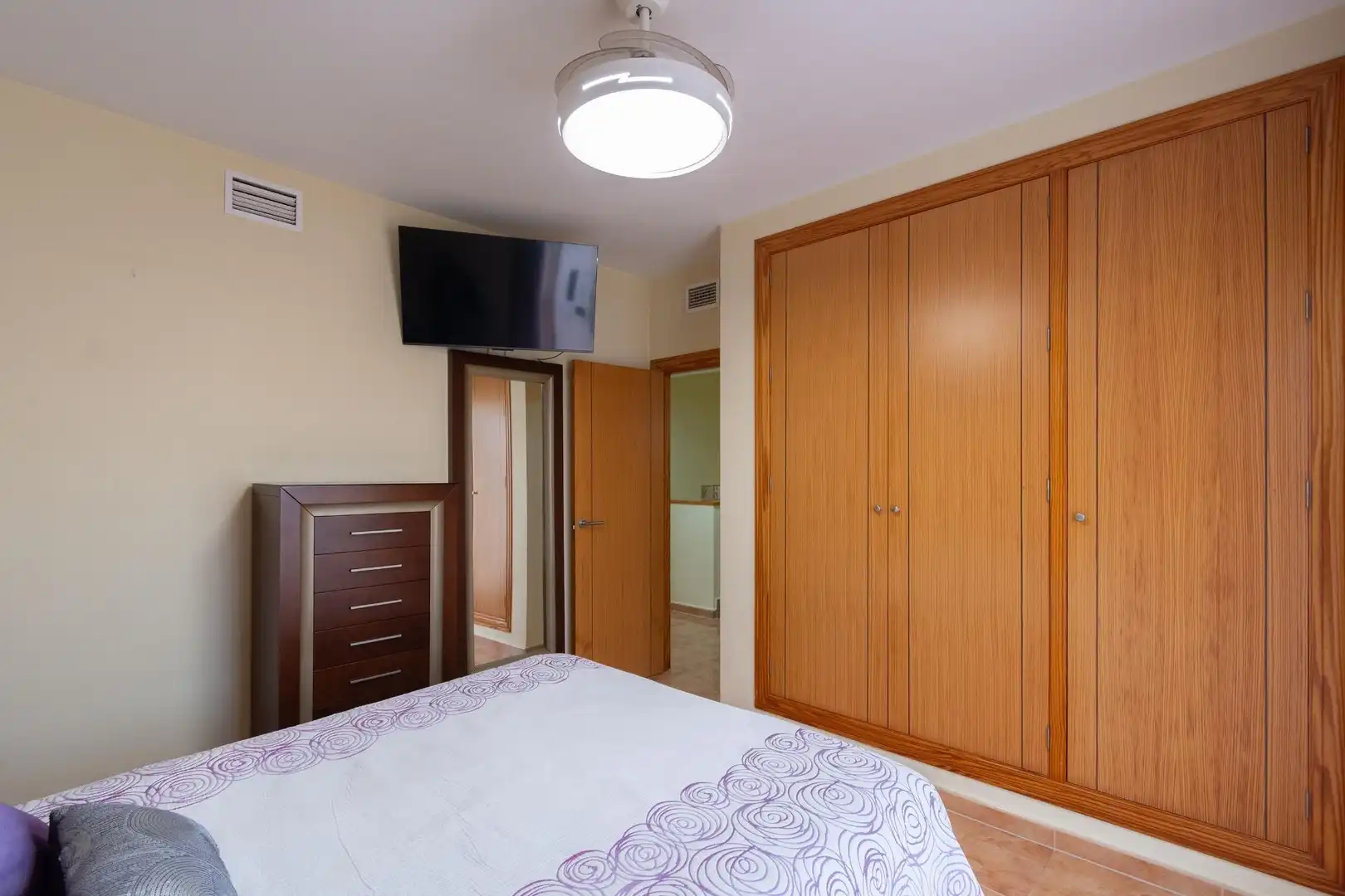 Dormitori de Casa o xalet en venda en Cartagena amb Aire condicionat, Calefacció i Jardí privat