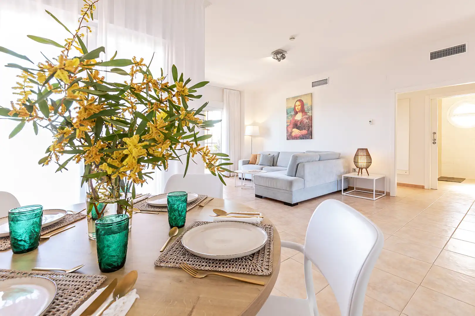 Dining room of Apartments for rent in Islantilla  with Air Conditioner, Heating and Terrace