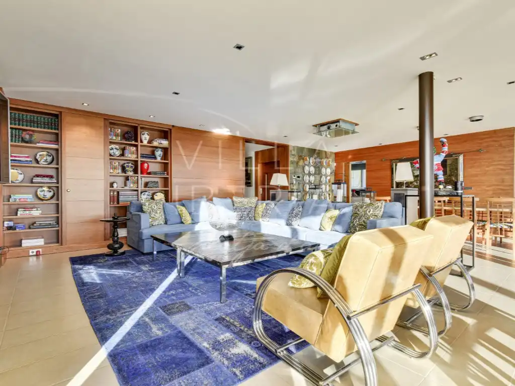 Sala de estar de Casa o chalet en venta en Castell d'Aro, Platja d'Aro i s'Agaró con Aire acondicionado, Calefacción y Jardín privado
