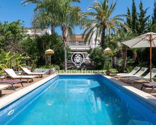 Swimming pool of House or chalet for sale in Sitges  with Air Conditioner, Heating and Private garden