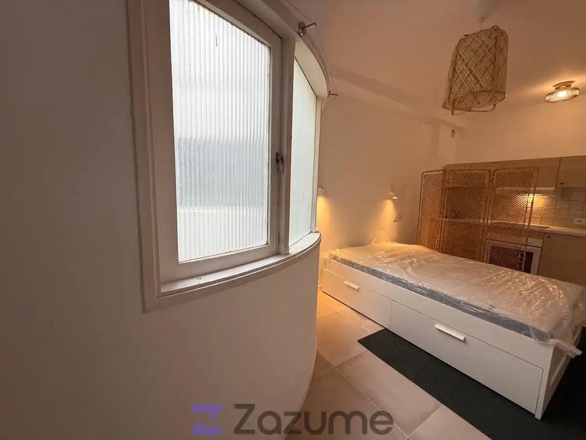 Schlafzimmer von Wohnung zur Miete in Las Palmas de Gran Canaria mit Parkett, Möbliert und Ofen