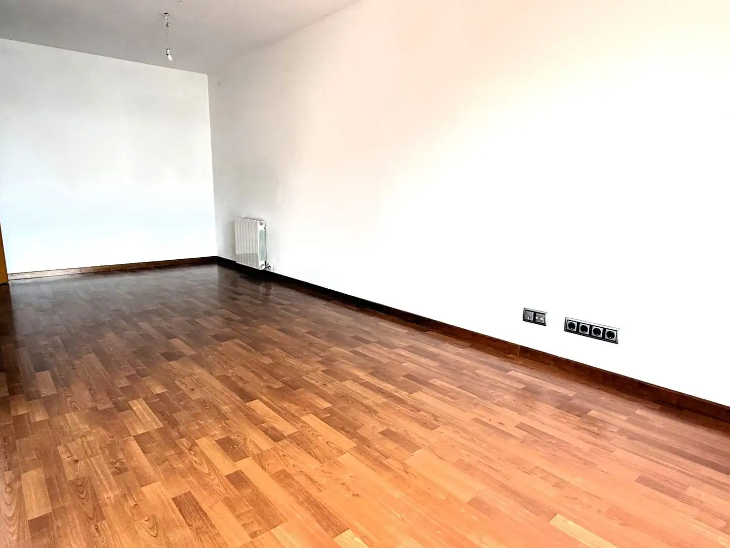 Sala de estar de Piso en venta en Sant Boi de Llobregat con Aire acondicionado, Calefacción y Parquet