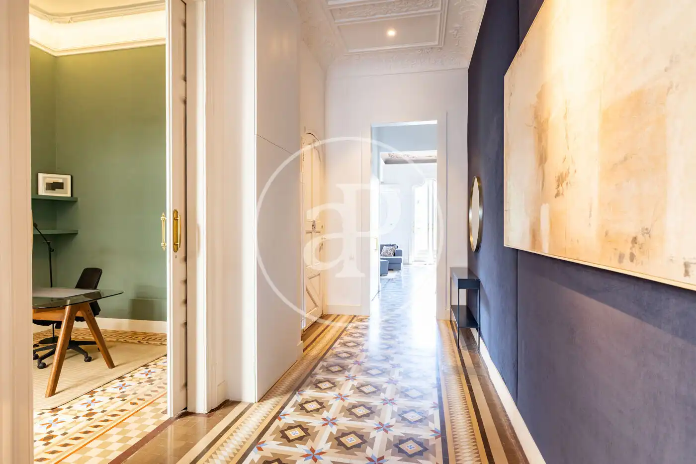 Wohnung zur Miete in Barcelona mit Klimaanlage, Heizung und Möbliert