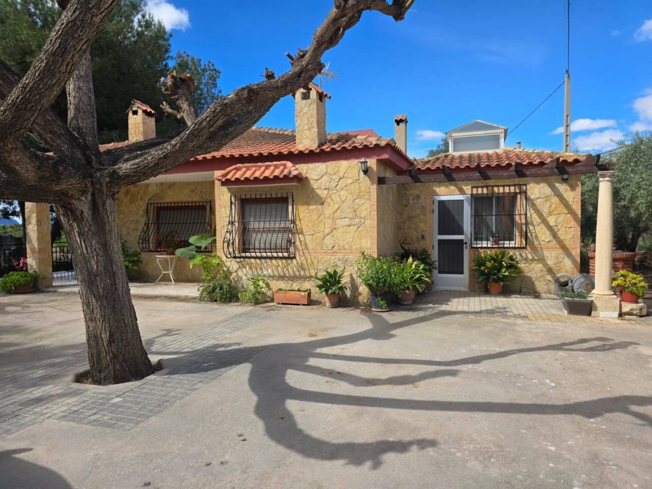 Vista exterior de Casa o xalet en venda en Alicante / Alacant amb Jardí privat, Terrassa i Piscina