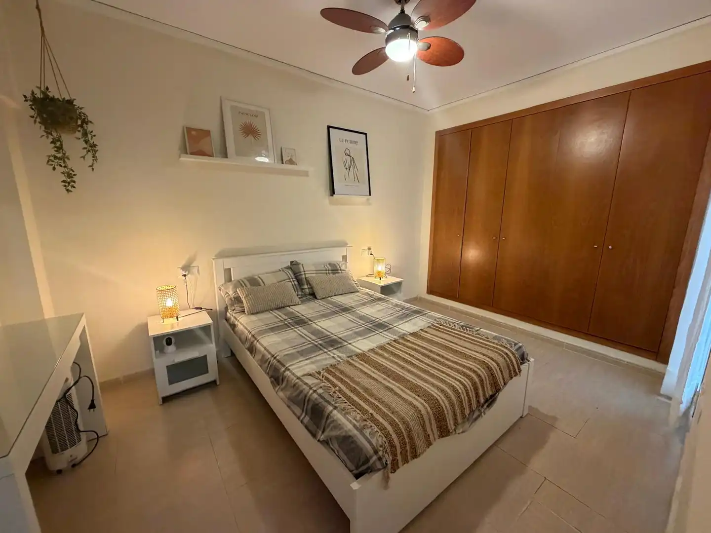 Schlafzimmer von Wohnung zur Miete in Moncofa mit Klimaanlage, Möbliert und Ofen
