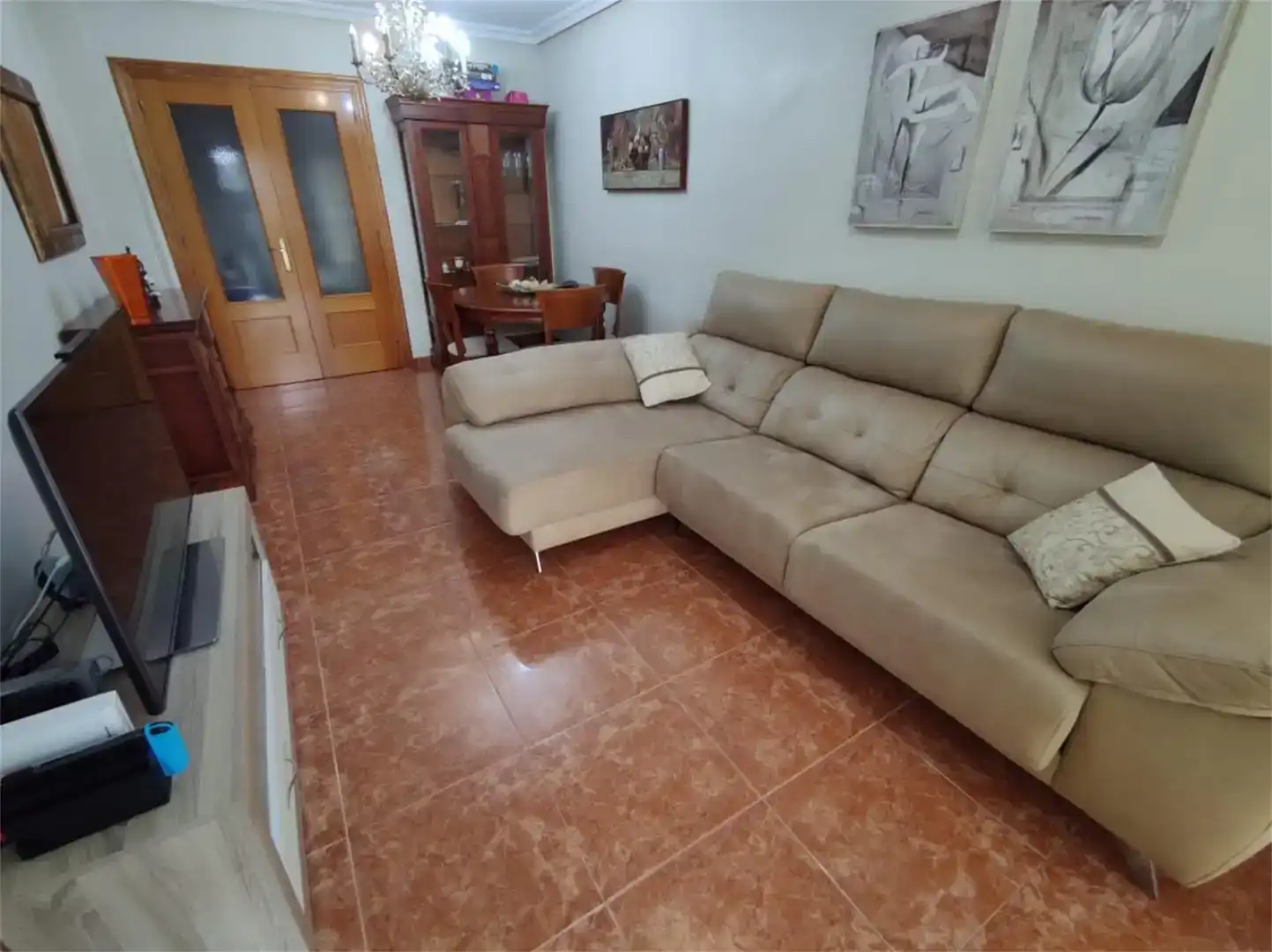 Sala d'estar de Pis per a compartir en Piedras Redondas - Torrecárdenas