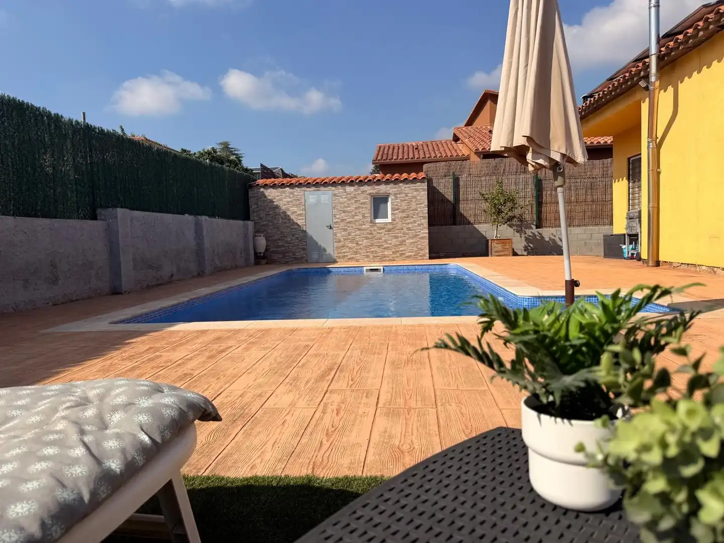 Piscina de Casa o chalet en venta en Can Font - Ca n'Avellaneda