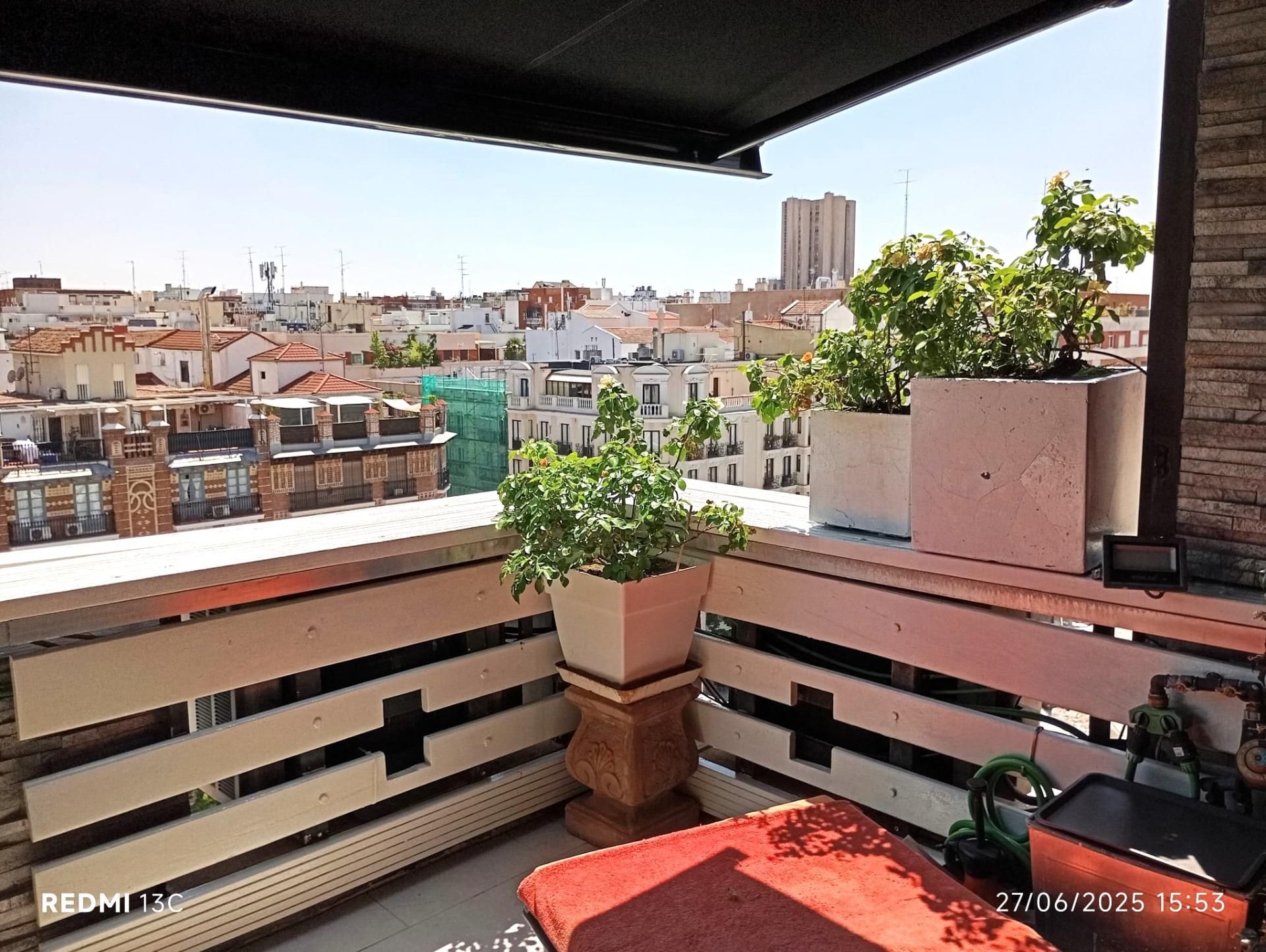 Terrassa de Pis en venda en  Madrid Capital amb Aire condicionat i Terrassa